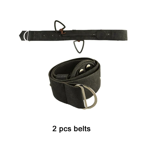 2 belts Как приручить дракона 2 Hiccu Косплей Костюм Униформа Иккинг супер Викинг наряд Хэллоуин Рождество косплей на заказ - Цвет: 2 belts