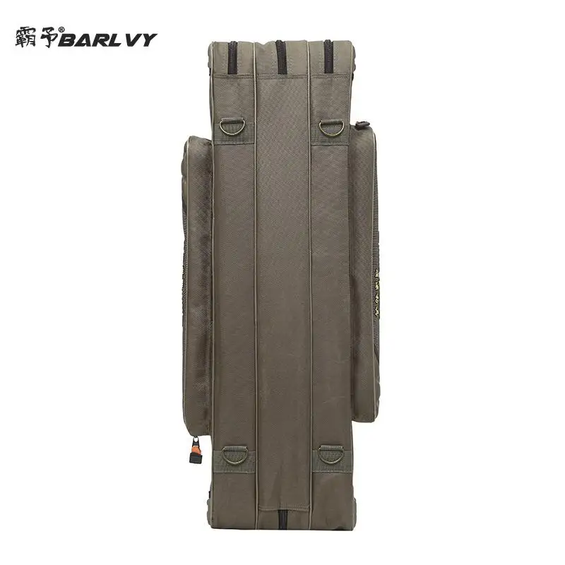 Портативные сумки для рыбалки трехслойная вместительная сумка хранения удочек