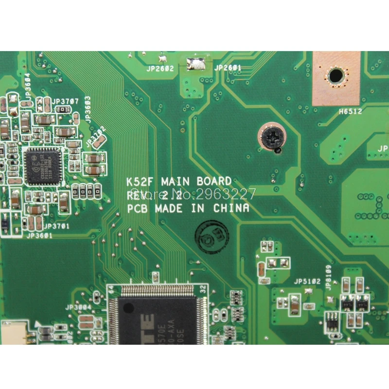 K52F материнская плата HM55 REV2.2 для ASUS K52F A52F x52f ноутбук материнская плата K52F материнская плата K52F Материнская плата Тест ОК