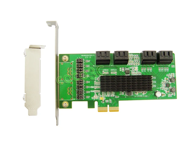 Набор микросхем Marvel 8 портов s SATA 6 ГБ PCI Express плата контроллера PCI-e к 3 0 конвертер Sup