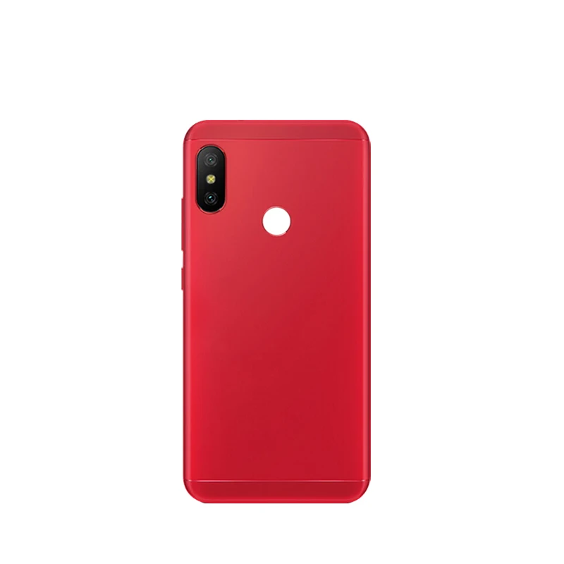 Для Xiaomi mi A2 Lite/Red mi 6 Pro батарея задняя крышка Корпус задняя дверь камера Стекло объектив Запасные части+ боковой ключ