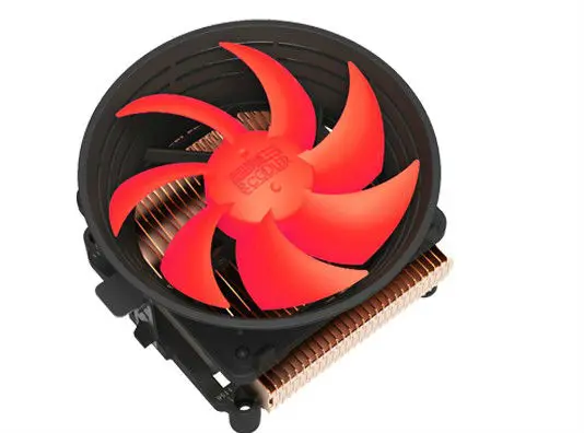 4 pin PWM 100 мм 10 см вентилятор охлаждения для Intel LGA1151 115x775 для AMD все платформы процессор кулер вентилятор Радиатор PcCooler Q100M