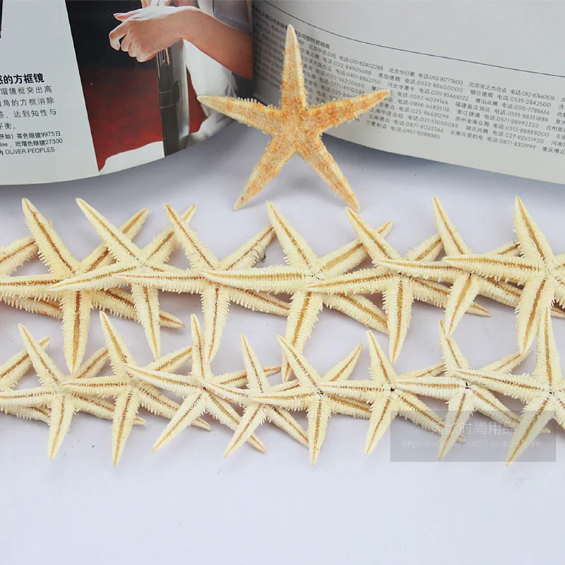 20 шт. 6-8 см большая бутылочка из натуральной морской звезды желания Морская