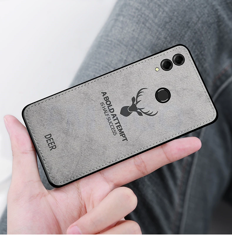Модный тканевый объемный чехол из мягкого ТПУ на магните для huawei Honor 8X, чехол со встроенной магнитной пластиной для huawei Honor 8X 7X, чехол