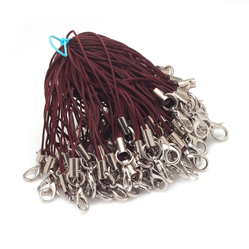 Шнуры для сотового телефона 7 цветов 100 шт./лот 67 мм 7906|jewelry notes|jewelry closetjewelry metal forming tools |