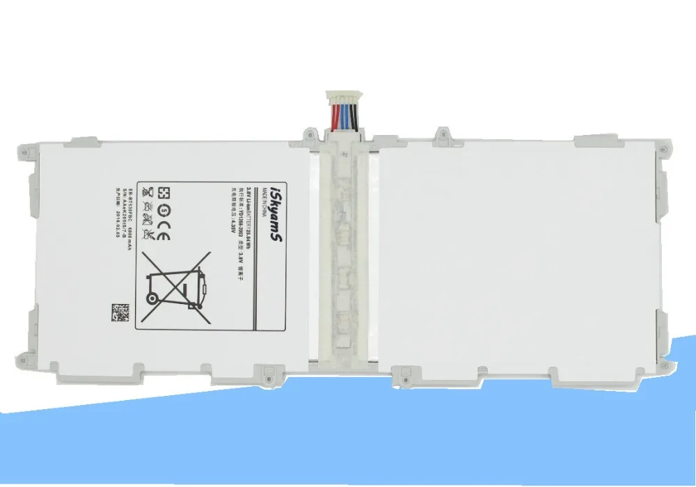 1x6800 мА/ч EB BT530FBC/EB BT530FBE запасная батарея для Samsung Galaxy Tab 4 10 1 &quotT530 T531 T535 P5220 SM