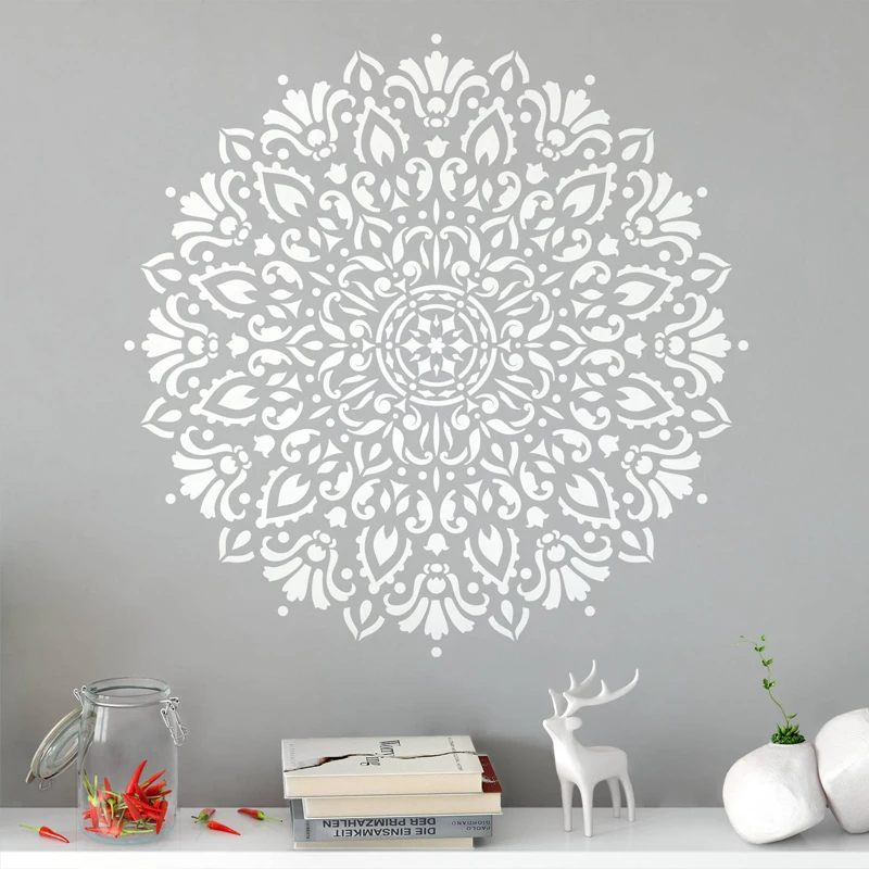 

Harmony Mandala Decal Create Beautiful Bohemian Wall Vinyl Sticker Great Boho Decor For Living Room MA44