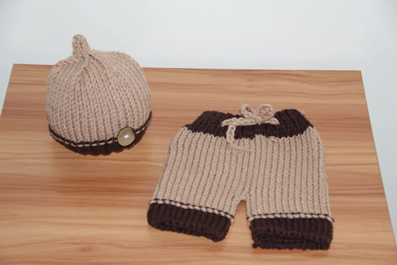 Бесплатная доставка комплект шапки для новорожденных-полосатая шапка бини и