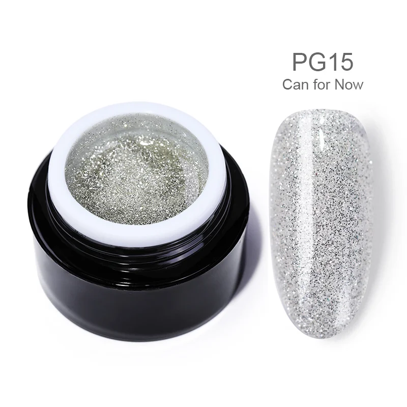 BP-PG15 BORN PRETTY для нанесения УФ-геля лак для ногтей линия 2 в 1 блеск 3D резной УФ гель Lacque белый розовый отмачиваемый УФ-гель для ногтей - Цвет: BP-PG15