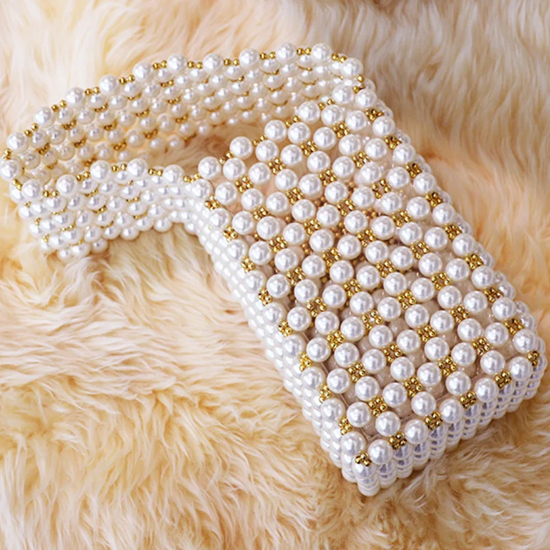 Сумка с жемчугом XMESSUN сумка тоут бисером Женская Вечерние няя элегантная лето 2021