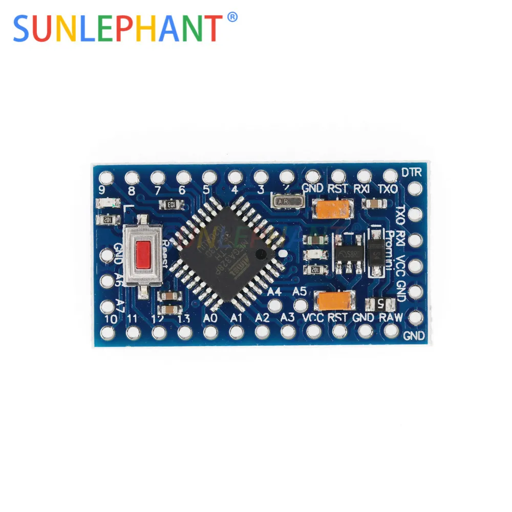 ATMEGA328 3 В 8 МГц ATMEGA328P в 5 Pro Mini 328 16 для Arduno 1 шт. | Электронные компоненты и