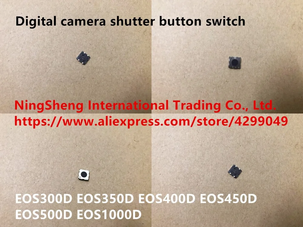 Оригинальный новый 100% цифровой фотоаппарат EOS300D EOS350D EOS400D EOS450D EOS500D EOS1000D кнопка