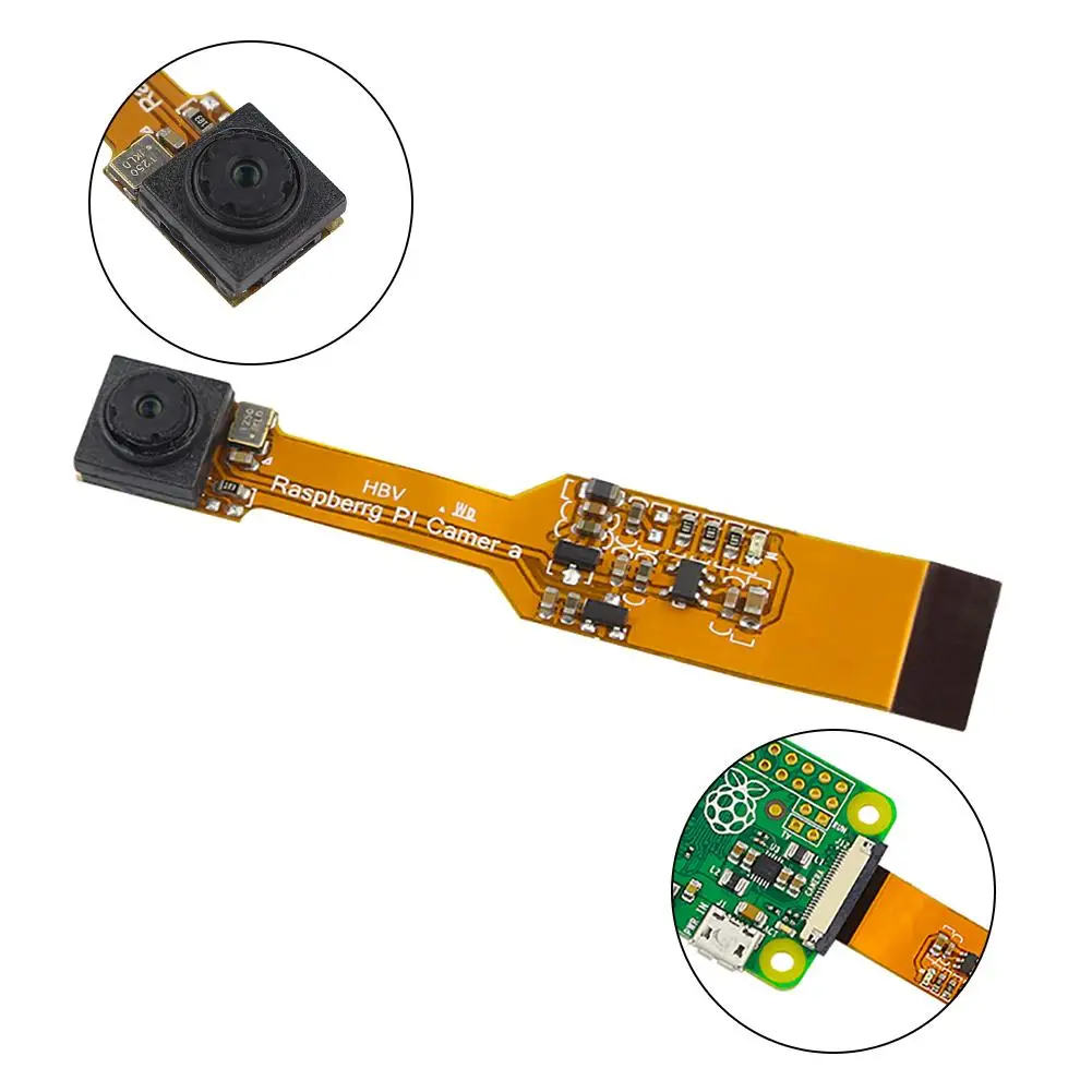 Мини-камера 5 Мп для Waveshare Raspberry Pi Zero V1.3 OV5647 видеокамера 1080p30 720p60 640x480p60 90 |
