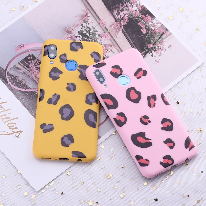 Силиконовый чехол с леопардовым принтом для Samsung S8 S9 S10 S10e S20 Plus Note 8 9 10 A7 A8 |