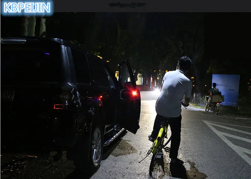 2 шт. беспроводной предупреждающий светильник для дверей автомобиля стикер lifan x60