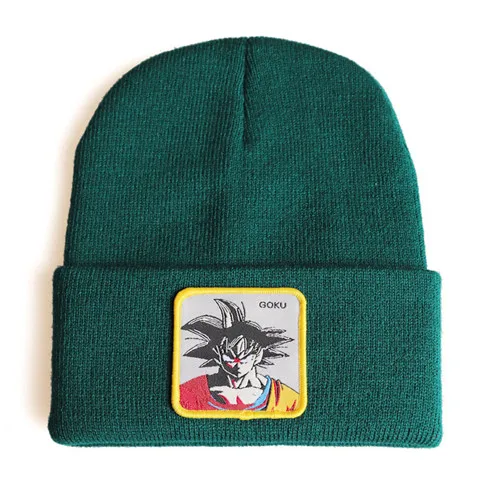 Style 10 Dragon Ball Аниме сын шляпа Гоку кепка хип-хоп шапочки вязаный мультфильм зима теплая Кепка Регулируемая крутая вышивка шляпа косплей подарок - Цвет: Style 10