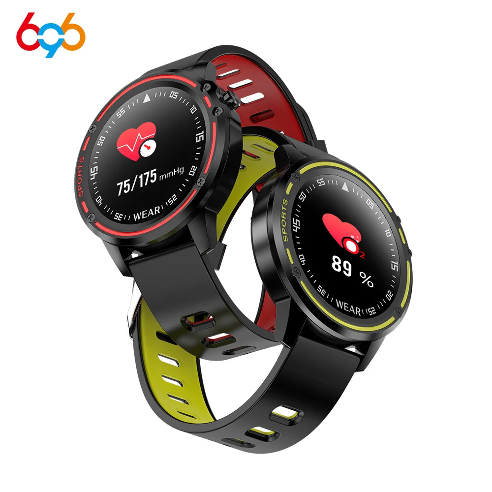 696 L8 smart watch IP67 водонепроницаемый сердечный ритм ЭКГ оксиметр мониторинга прогноз