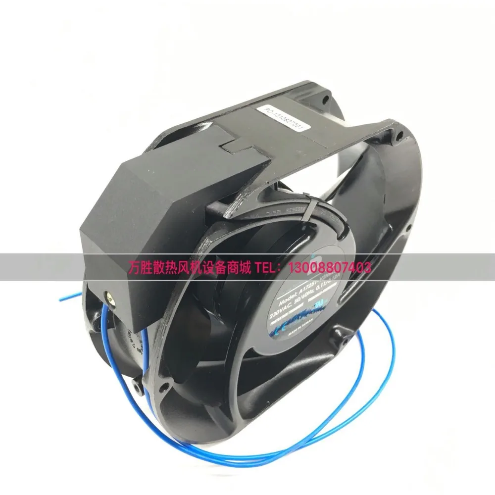 A17251 V2HBLS AC 230V 0 11/0.12A 172X172X51mm 2 провод Сервер вентилятор охлаждения|Кулеры и системы