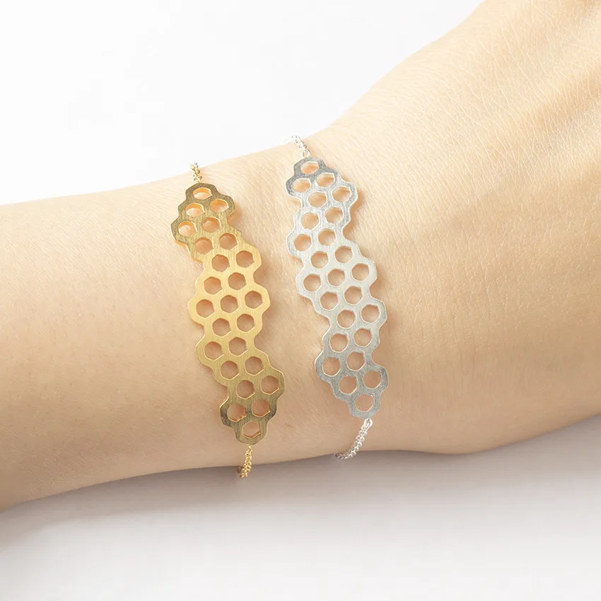 10Pcs Boho Women Cuff Bracelet Steampunk Honeycomb Branch Bird Love Bangle Stainless Steel Jewellery Silver Plated Wedding Gifts|bracelet