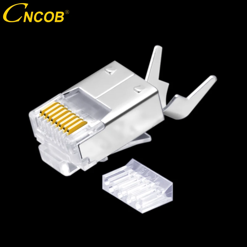 CNCOB двухкомпонентный Ethernet разъем rj45 сетевой кабель с кристаллической головкой