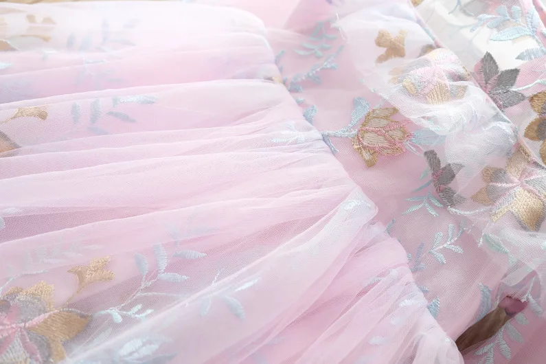 New Girls Dress Elegant 2019 Spring Flower Dresses Kids Little Girl Clothes Toddler 4 5 6 year Birthday Princess Beautiful | Детская