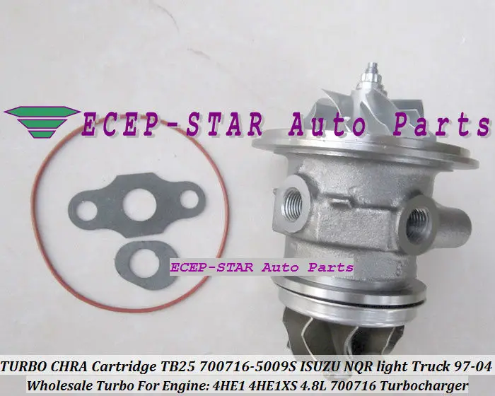 Картридж Turbo CHRA GT25 700716 700716-0003 700716-0006 8972089661 для ISUZU NPR NQR NKR легкий грузовик 1997-04 4HE1-T