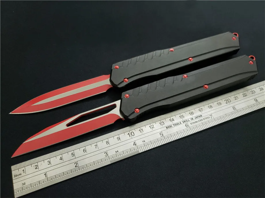 Gryan Store тактические ножи с фиксированным лезвием D2 лезвие 7075-алюминиевая ручка Открытый нож для охоты и кемпинга мульти EDC инструменты