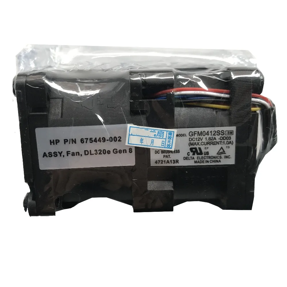 Для HP DL320E DL320EG8 GEN8 GFM0412SS Вентилятор охлаждения сервера 675449 001 002|Компьютерные