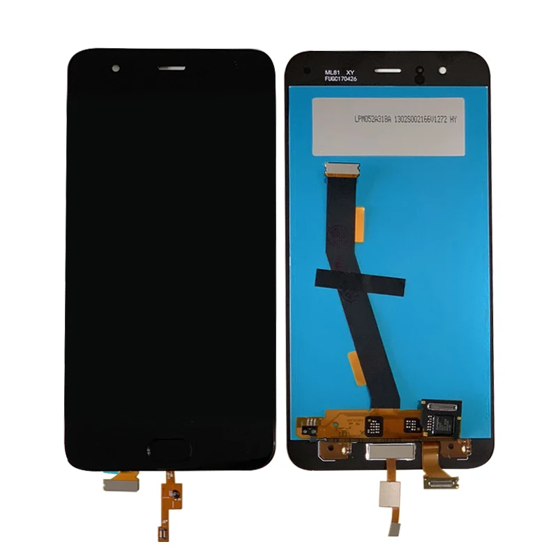 Axisinternational для 5,1" крепление для спортивной камеры Xiao mi 6 M6 mi 6 с технологией сканирования отпечатков пальцев ЖК-дисплей Экран дисплея+ сенсорный экран Панель аналогово-цифровой преобразователь для mi 6 mi 6 mi 6 Дисплей