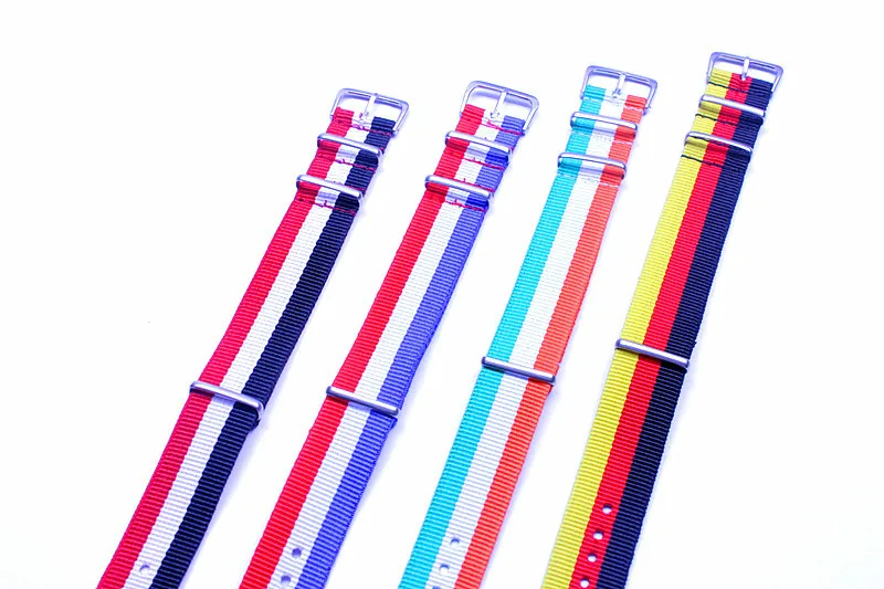 Лидер продаж! Водонепроницаемый нейлоновый ремешок для часов NATO высокое