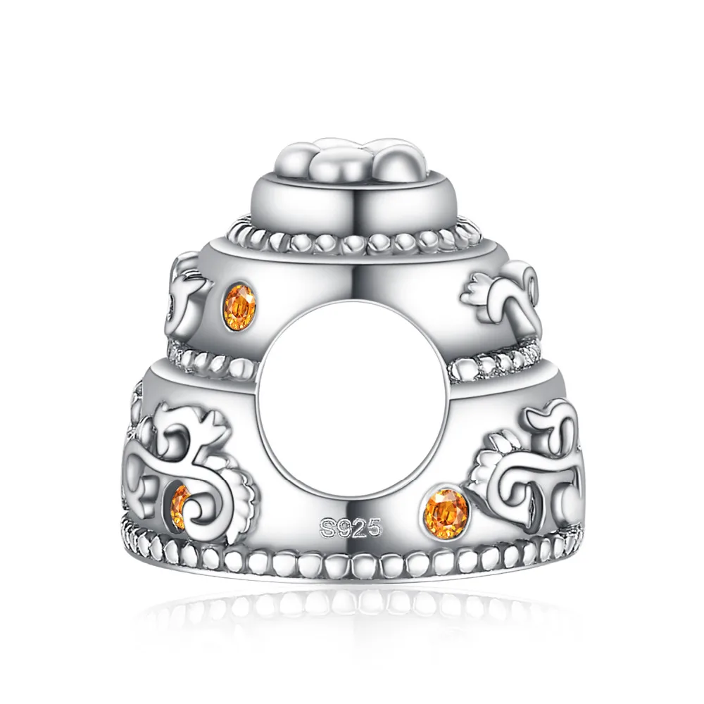 JewelryPalace современное здание замок храм 925 пробы Серебряный Шарм бисер Новая горячая Распродажа красивые подарки для Для женщин
