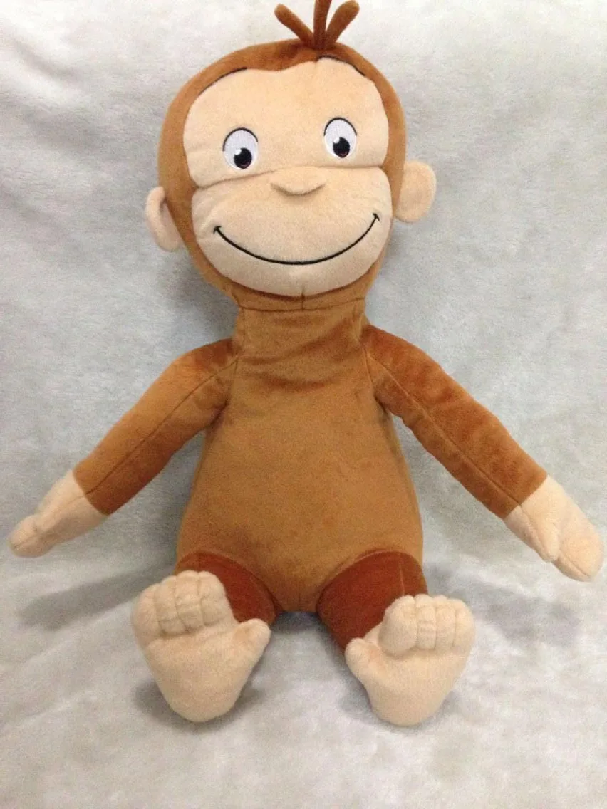 

Curious George Plush Stuffed Toy Doll Children Gifts 45cm