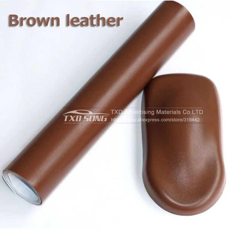 Кожаный узор ПВХ клейкая виниловая пленка-наклейка для автомобильного кузова