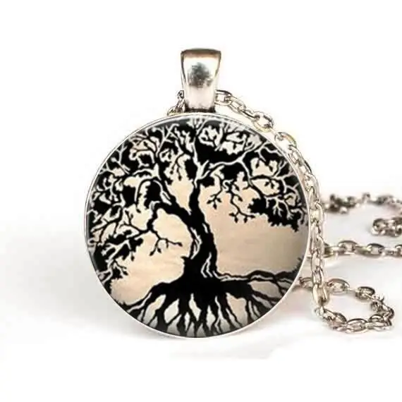 Цепочка в стиле стимпанк бесплатная доставка женское ожерелье с деревом