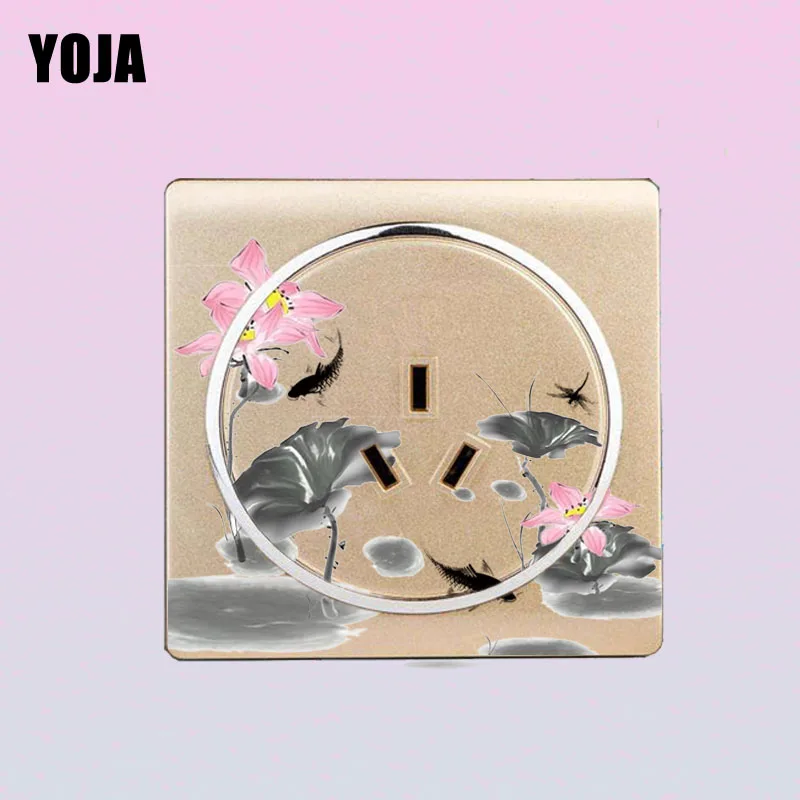 YOJA Красивая живопись тушью цветы лотоса в китайском стиле комнаты Декоративные