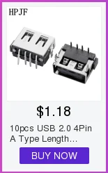 5 шт./лот USB 3,0 Женский Тип-9-контактный разъем Вертикальная линия женский