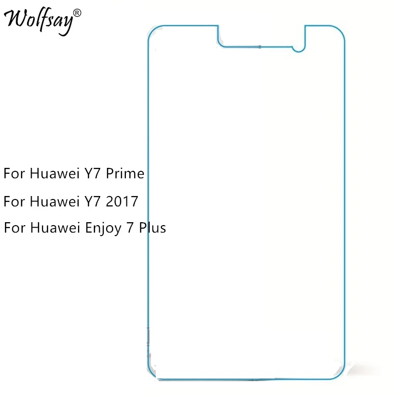 Закаленное стекло для Huawei Y7 Prime защита экрана ультратонкая пленка 2017 / Enjoy 7 Plus