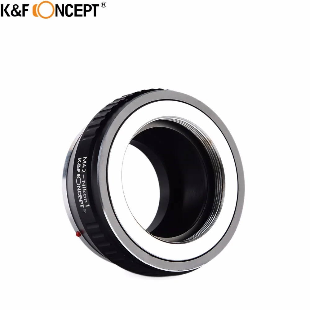 K & F CONCEPT кольцо адаптер для объектива камеры металлическое M42 винтовое крепление
