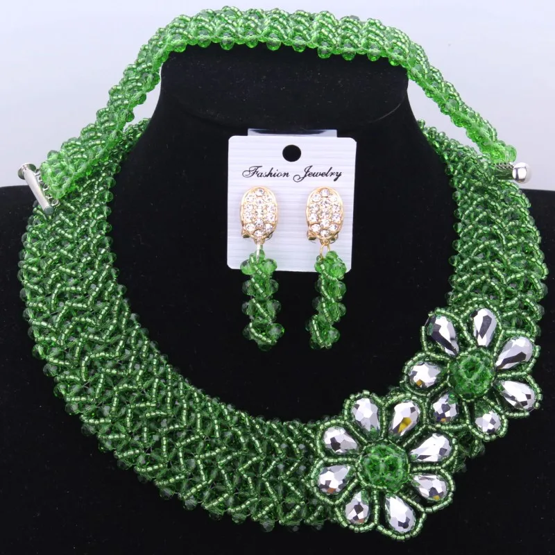 4 UJewelry Новинка 2018 года комплект ювелирных изделий Дубай в серебро для невесты