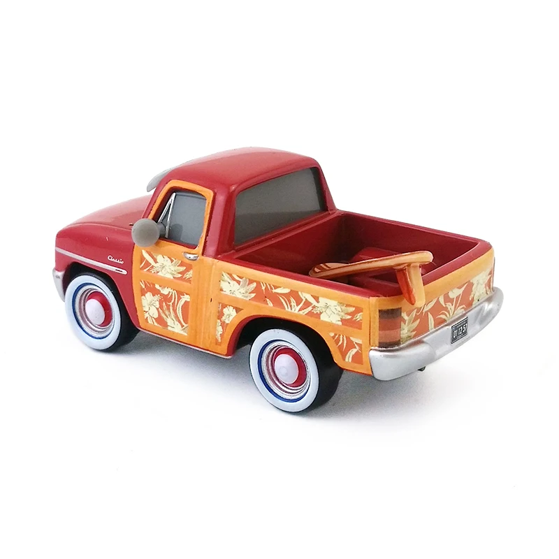 Дисней Pixar Cars Джон ласшир красный для серфинга сафари пикапа редкий металл литье
