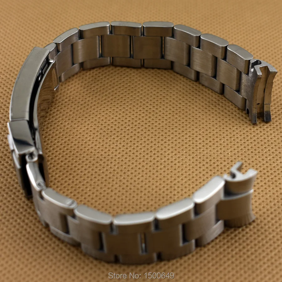 Мужские часы 20 мм 316L из нержавеющей стали|folding clasp|steel strapstainless watch band |