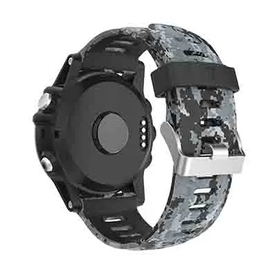 Силиконовый ремешок для Garmin Fenix5 X, Смарт-часы с камуфляжным принтом, ремешок для Garmin Fenix3 HR, браслет, аксессуары, браслет - Цвет: style 1