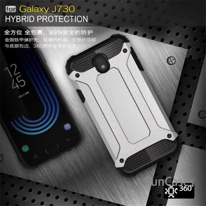 Для samsung Galaxy J3PRO J5PRO J7PRO J3 J5 J7 2017 C9 Pro усиленная защитная задняя панель из смешанных
