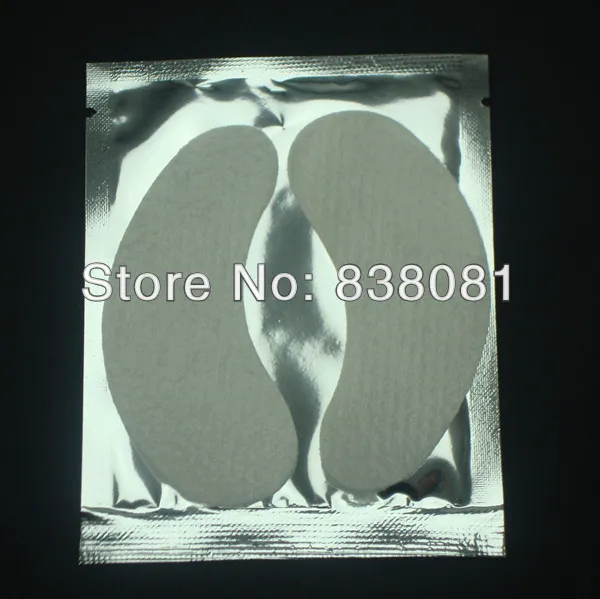 50 пара/лот в тонкие безворсовой глаз расширений патч клейкая лента для ресниц