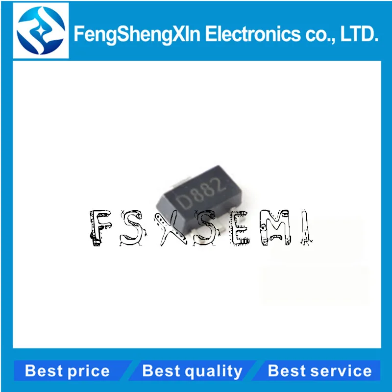 20 шт./лот D882 2SD882 SOT 89 NPN Силовые транзисторы|transistor d882|transistor powertransistor npn |
