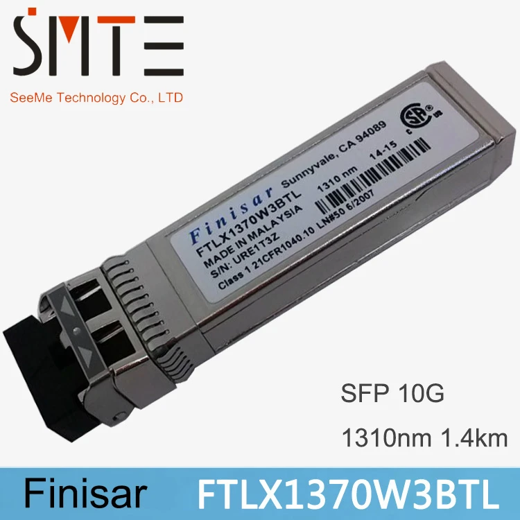 Finisar FTLX1370W3BTL SFP + 10 g оптический модуль 1 4 км промышленная конечная базовая станция |