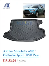 AX задняя дверь крышка багажника Накладка багажника для Mitsubishi ASX Outlander Sport 2011- хромированная литьевая декоративная стильная полоса