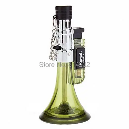 Новинка Труба Образный Ветрозащитный Зажигалка Факел Jet Blue Flame Бутан Газовой