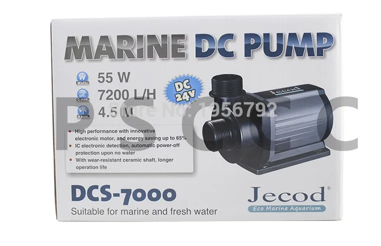 Jecod DCS-7000 JEBAO/JECOD DCS2000-12000 DC 2000 DCT DC погружной водяной насос с умным контроллером аквариума морские водоемы DC насос eco аквариум - Цвет: Jecod DCS-7000