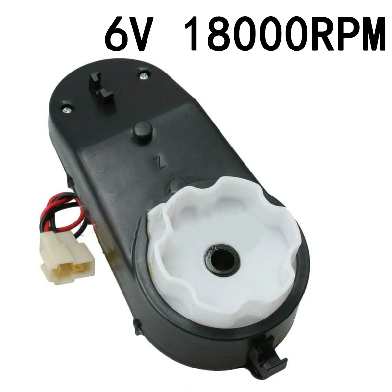 1 * моторная коробка передач 6V 18000RPM RS390 Электрический мотор для детей ездить на